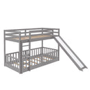 Functional Bunk Bed & Convertible Ladder And Slide by Unique Piece Furniture