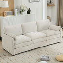 Cozy Upholstered 3 Seater Sofa Cushion For Living Room by Unique Piece Furniture