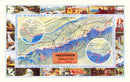 Vintage Map of Shenandoah National Park 1947