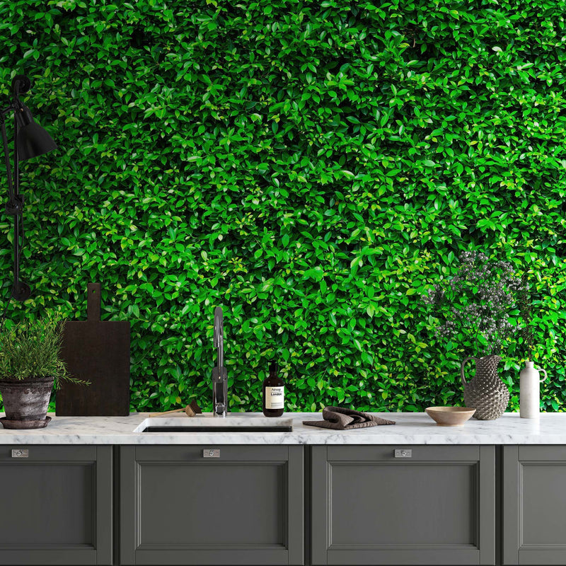 Greenery Grass Background Wallpaper Mural.