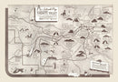 Vintage Map of Yosemite Valley 1937