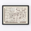 Vintage Map of Yosemite Valley 1937