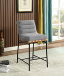 Lahni - 17" Boucle Fabric Counter Height Chair by HouseOfZazla