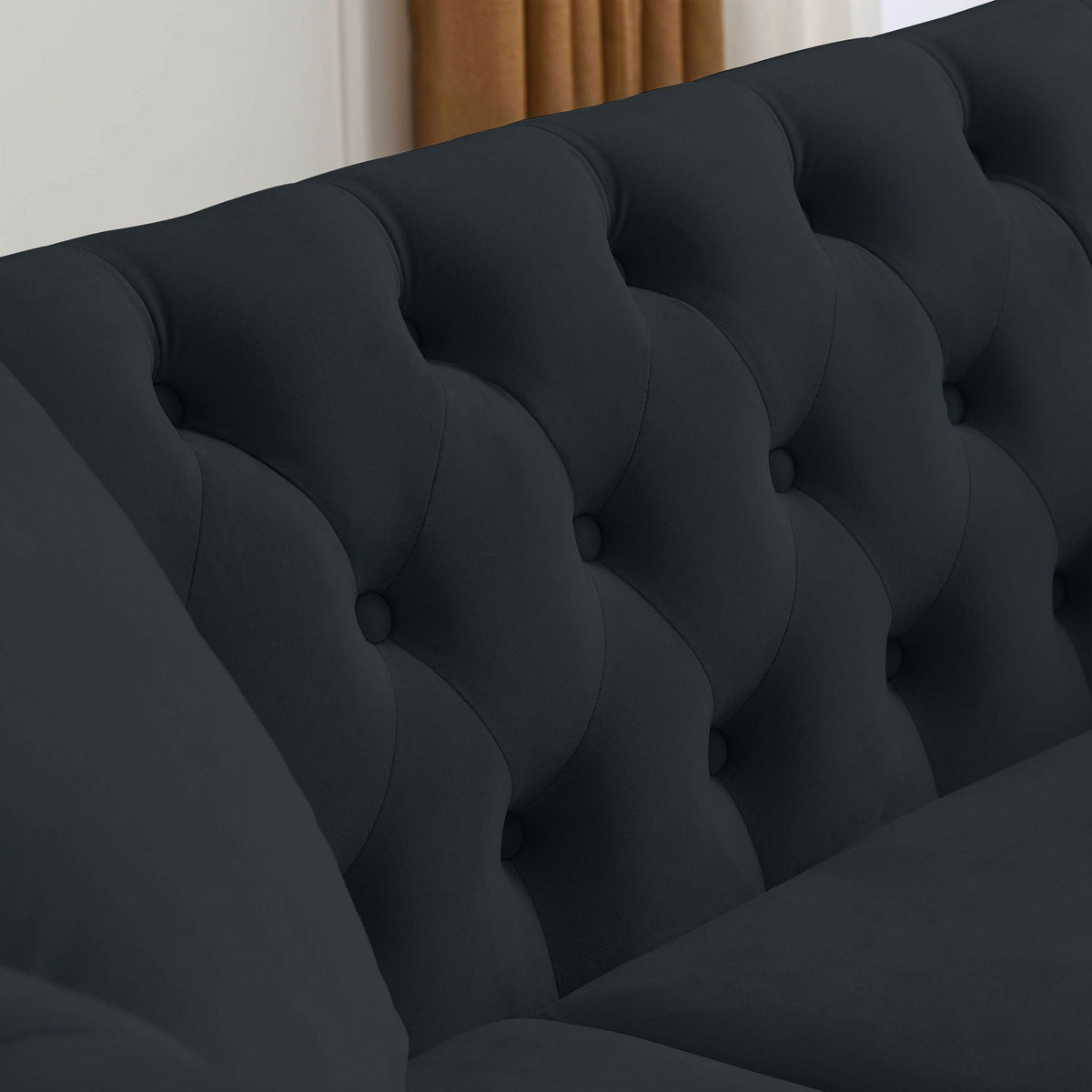 Chesterfield Sofa With Rolled Arms And Nailhead Trim, photo 31 of 40
