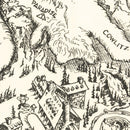 Vintage Map of Mt. Rainier National Park 1946