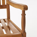 Muse Outdoor Acacia Rocking Chair With Slat Design - Teak by HouseOfZazla