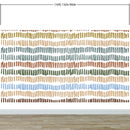 Minimalist Boho Wallpaper Peel and Stick Mural. Pastel Color Brush Strokes Stripes Pattern Design.