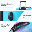 Hardshell Luggage Sets 3 Piece Gradient Color Expandable Suitcase With Spinner Wheels And Tsa Lock Lightweight 20" 24" 28" Available by HouseOfZazla
