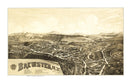 Vintage Map of Brewster, New York 1887