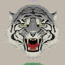 Asian Tiger Wallpaper Peel and Stick Wall Mural.