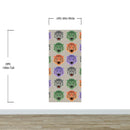 Asian Tiger Wallpaper Peel and Stick Wall Mural.