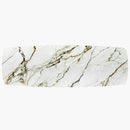 Cora - Dining Table - Ceramic Top & Golden Champange