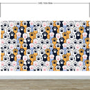 Cat Paws Pattern Wallpaper - Adorable Decor for Kid's and Nursery Rooms