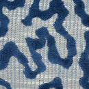 Janis Velvet Pillow Cover in Blue, Schumacher Textiles