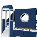 Loft Bed With Tent And Tower by HouseOfZazla