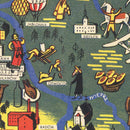 Vintage Map of Poland 1935