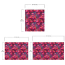 Bright Pink Flamingos Wallpaper - Modern Miami Vibes, Tropical Home Decor