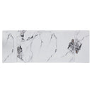Damita - Ceramic Top Dining Table - White & Black