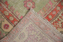 6x9 Vintage Distressed Oushak Carpet