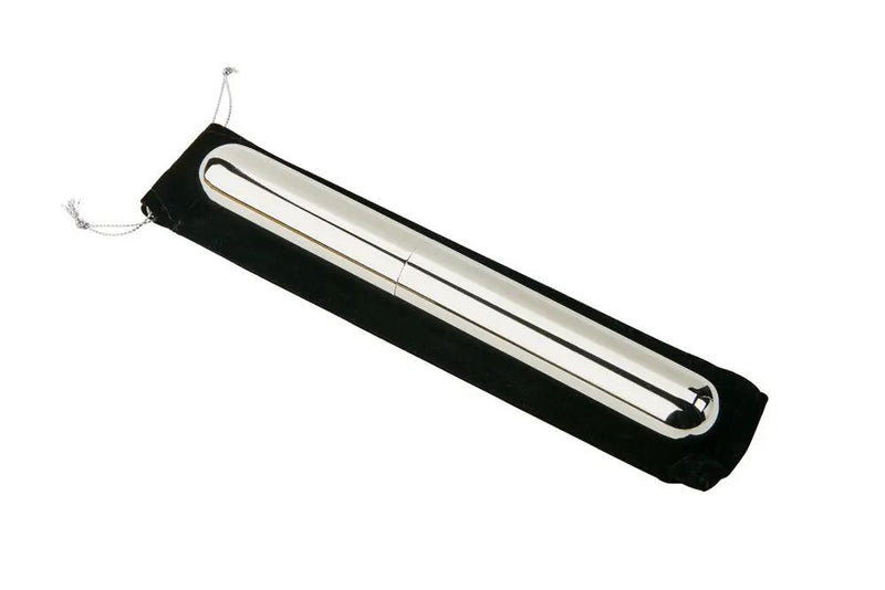Stainless Steel Cigar Tube with Black Pouch, photo 3 of 4