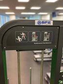 Selectorized Back & Ab Combo Machine w/ 250LB weight stack (New) by Sports & Fitness Exchange