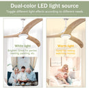 Indoor Outdoor Ceiling Fan With Light With Remote Control, Noiseless Reversible Motor, 6 Speed, 3 Color by HouseOfZazla
