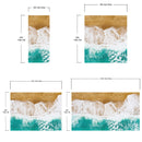 Custom Beach House Wallpaper Peel and Stick Mural. Personalized Text / Quote Family Beach Wall Art.