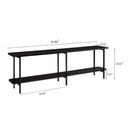 Celine - 2 Shelf Console Table by HouseOfZazla