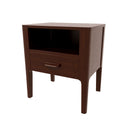 Modern Nightstand With Drawer And Open Shelf by HouseOfZazla