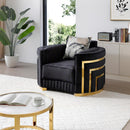 Soledad - Chair Upholstered With Hued Accents - Black by Unique Piece Furniture