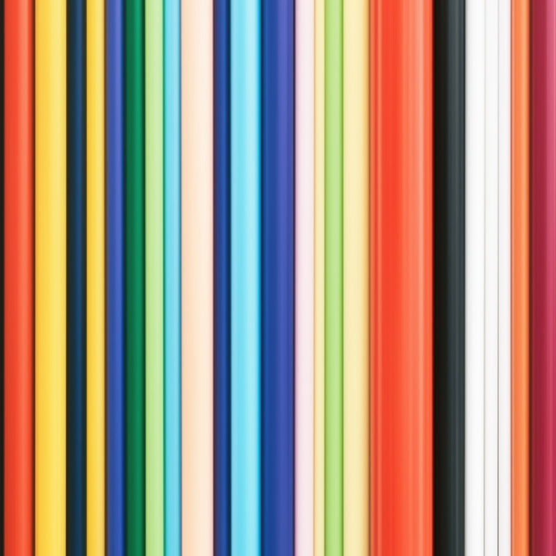 Vertical Line Color Stripes Wallpaper. Bright Rainbow Color Lines Wall Mural.