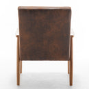 Wide Arm Chair - Light Brown by HouseOfZazla