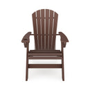 Adirondack Chair Sturdy HDPE Poly Lumber For Poolside, Patio, And Garden Relaxation