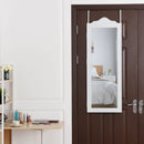 Wall Mounted Mirrored Jewelry Armoire Storage Organizer by LJGDeals