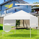 17 Feet x 10 Feet Foldable Pop Up Canopy with Adjustable Instant Sun Shelter by LJGDeals