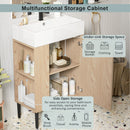 Bathroom Vanity, Combo Cabinet, Bathroom Storage Cabinet, Single Ceramic Sink by Unique Piece Furniture