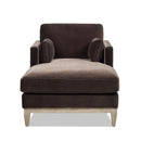 Knox - Modern Farmhouse Chaise Lounge Chair by HouseOfZazla