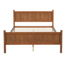 Queen Size Flat Panel Bed with Headboard & Footboard