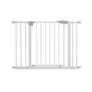 Pressure Mounted Baby Gate For Stairs - White