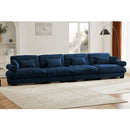 Super Comfort Oversized Modular Sectional Sofa, Deep Seat Convertible L Shaped Couch by Unique Piece Furniture