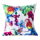 Tropical Parrot Outdoor & Indoor Pillow With Solarium - Multicolor by Unique Piece Furniture