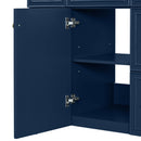 Bathroom Vanity With Ceramic Sink, Soft Close Doors, Adjustable Shelves by HouseOfZazla