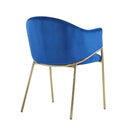 Modern Upholstered Dining Chair With Frame And