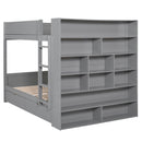 Bunk Bed With 2 Drawers And Multi Layer Cabinet by Unique Piece Furniture