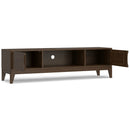 Harper - Low TV Media Stand - Walnut Brown by HouseOfZazla