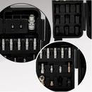 71 Piece Air Tool And Accessories Kit, Impact Wrench, Air Ratchet, Die Grinder, Aire Hammer, Hose Fittings, Storage Case - Black / Silver by HouseOfZazla