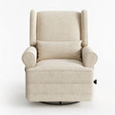 Extra Wide Swivel Recliner Glider Chair With Footrest by HouseOfZazla