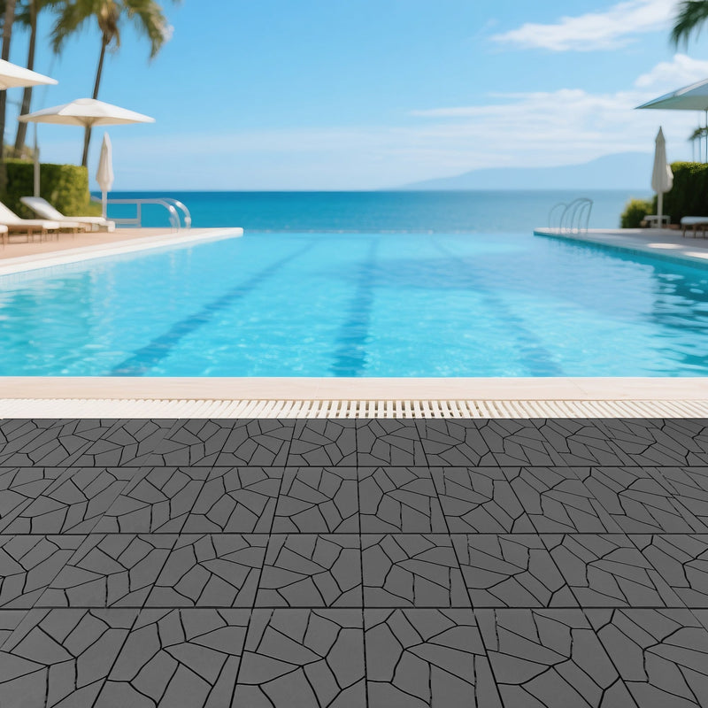 Stone Style 12" Patio Deck Tiles, photo 9 of 9