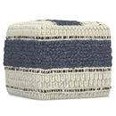 Grady - Handcrafted Square Pouf