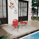 4 Piece Set Of Single Chairs With A Design Combining Modern And Traditional Elements by HouseOfZazla